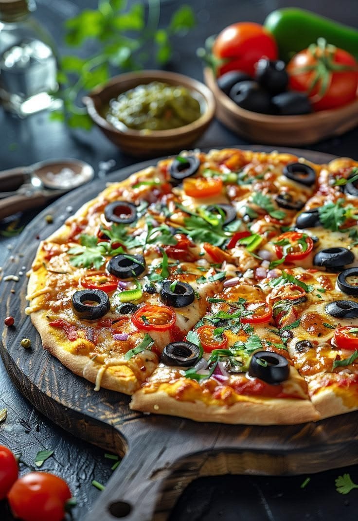 Mexican Baked Pizza
